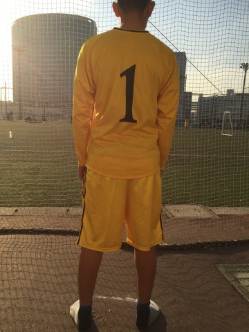 山手蹴球部オリジナルユニフォーム